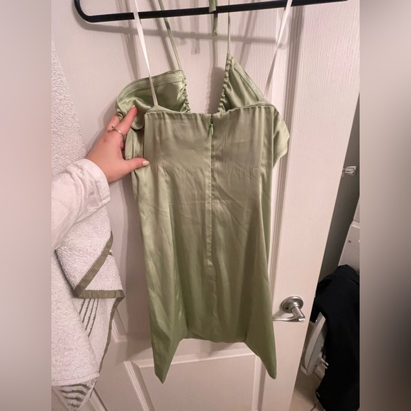 Aritzia green mini dress - Picture 3 of 4